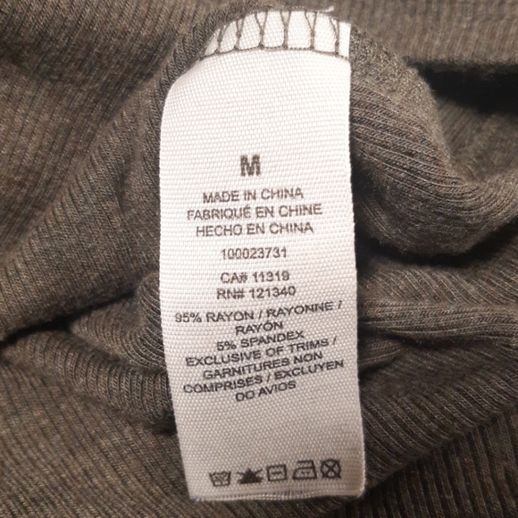 Garage Rib-knit Bodycon Longsleeve - Picture 5 of 5